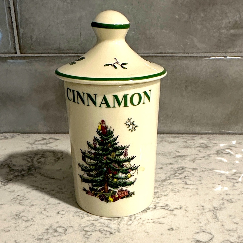Spode Christmas Spice Jar